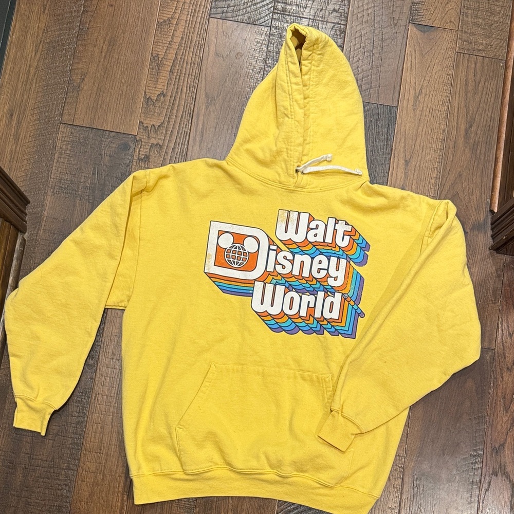 Disney Yellow Walt Disney World Hoodie